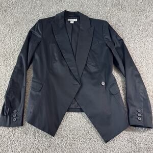 SLVR Adidas Women Blazer Jacket size Small Black